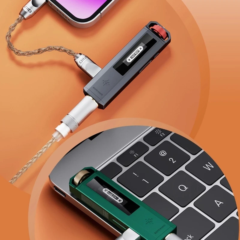 FiiO Snowysky ECHO NANO 휴대용 무손실 HIFI 음악 플레이어 미니 MP3 3.5mm 플레이어 선물