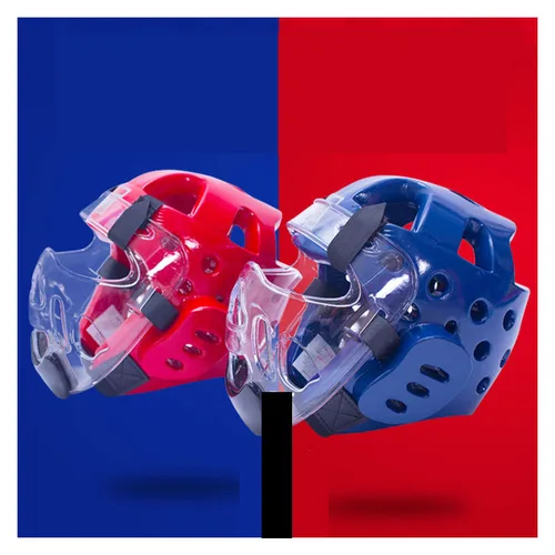 Imagen 2 del producto Protector de cabeza profesional para Kick Boxing, Sanda Mma, Muay Thai, boxeo, Taekwondo, Karate, WTF, Kickboxing