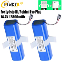 Original 12800mAh Li-ion Battery For Lydsto R1,Roidmi Eve Plus ,Proscenic M7 MAX, M7 Pro,M8 Pro,U6, Lenovo LR1 Vacuum Cleaner