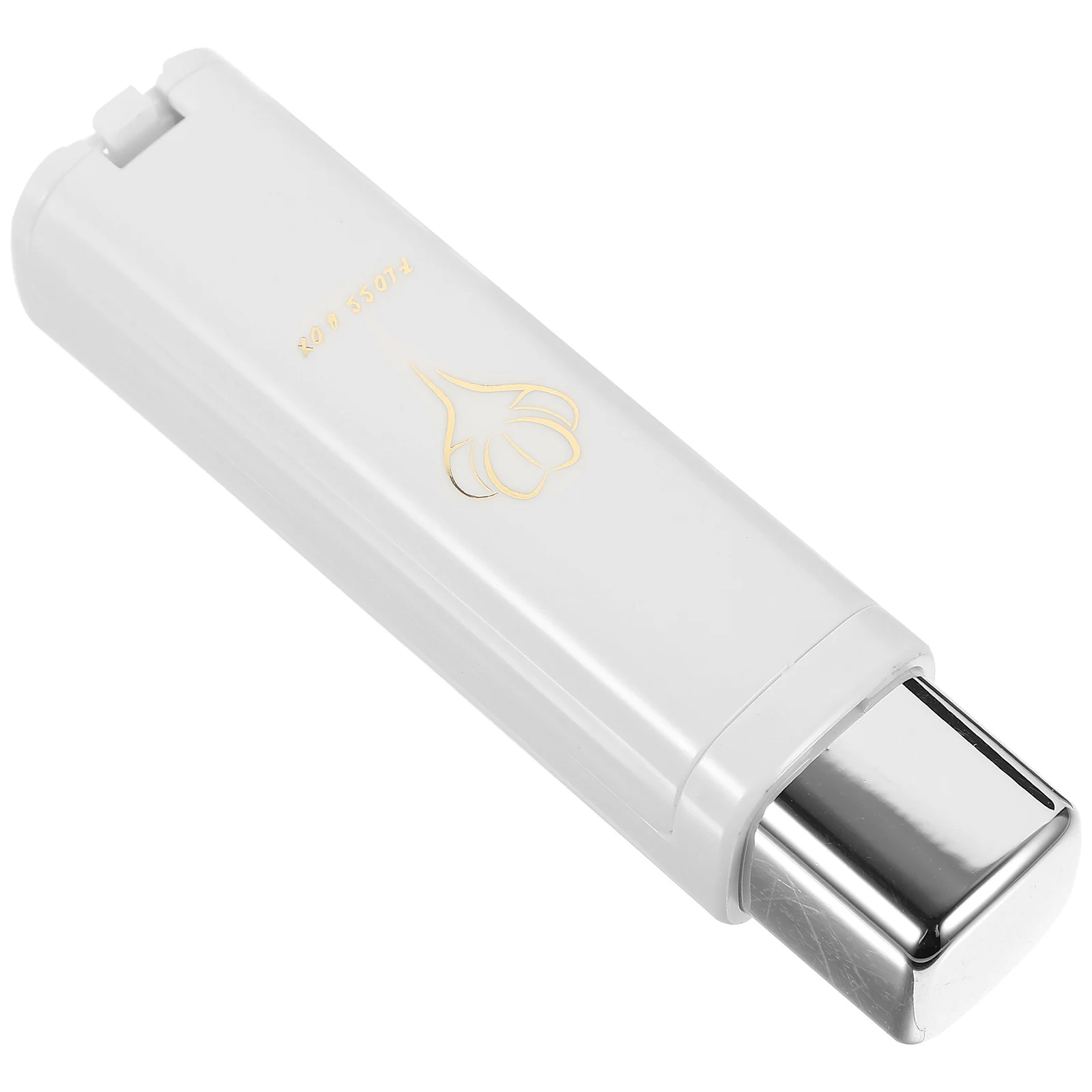 

Компактный портативный прочный держатель для зубной нити, автоматический выдвижной органайзер для зубной нити, простой в использовании, чехол для переноски