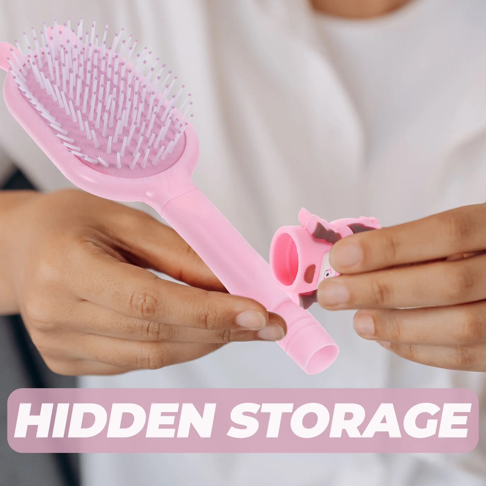 Hidden Storage Box and Containers Compartments Hair Brush Secret Safe Money Hide Hiding Gadgets Can Key Comb