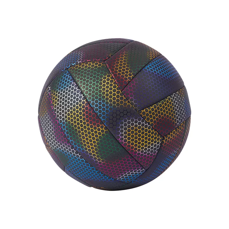 Fonoun  Reflected Light  Volleyball Noctilucent  PU Rubber Liner Density Yarn Hygroscopic Material Size 5 FNQ1