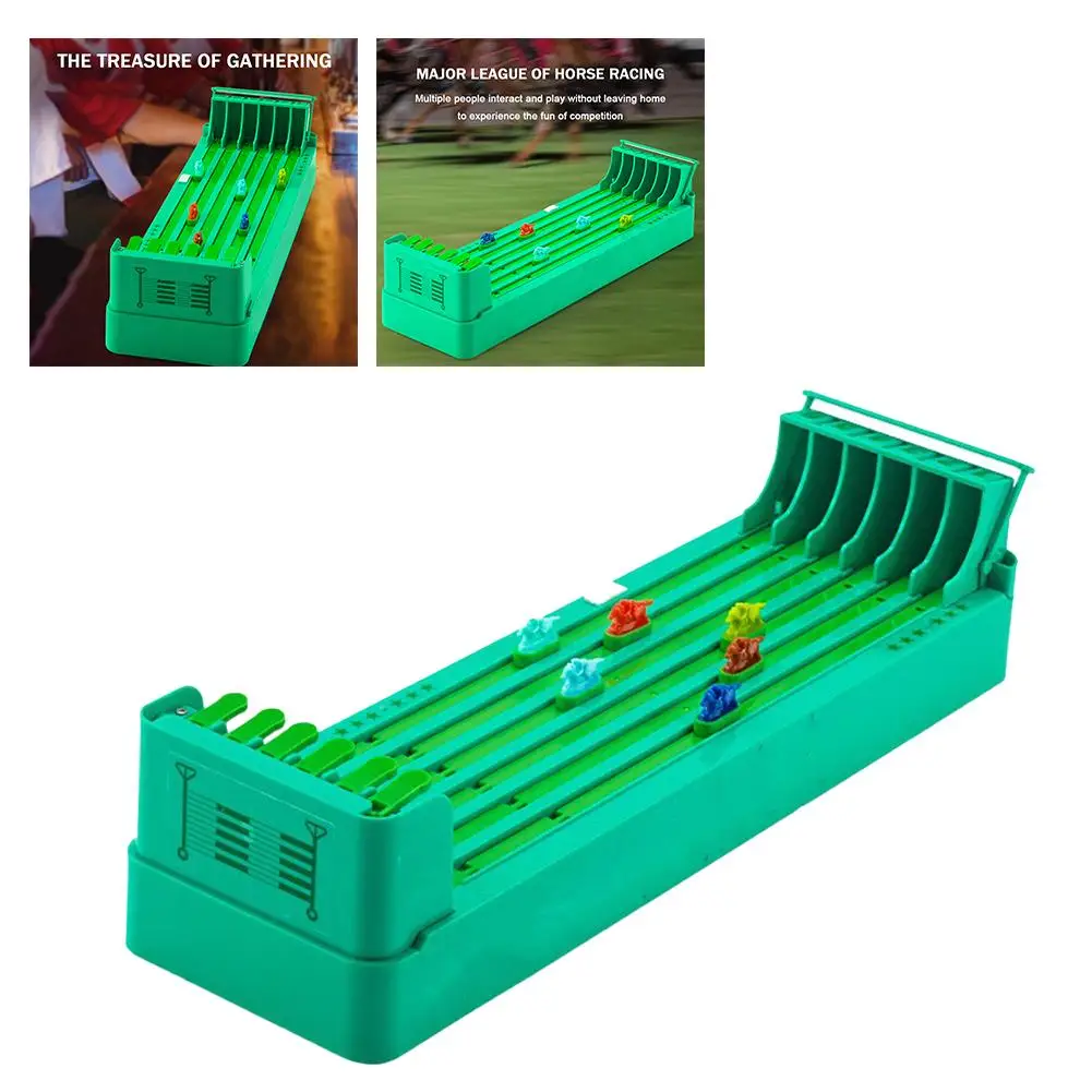 Desktop Horse Racing Game Classic Novelty Toy Hand Eye Coordination For Gifts Table Football Games T7k4