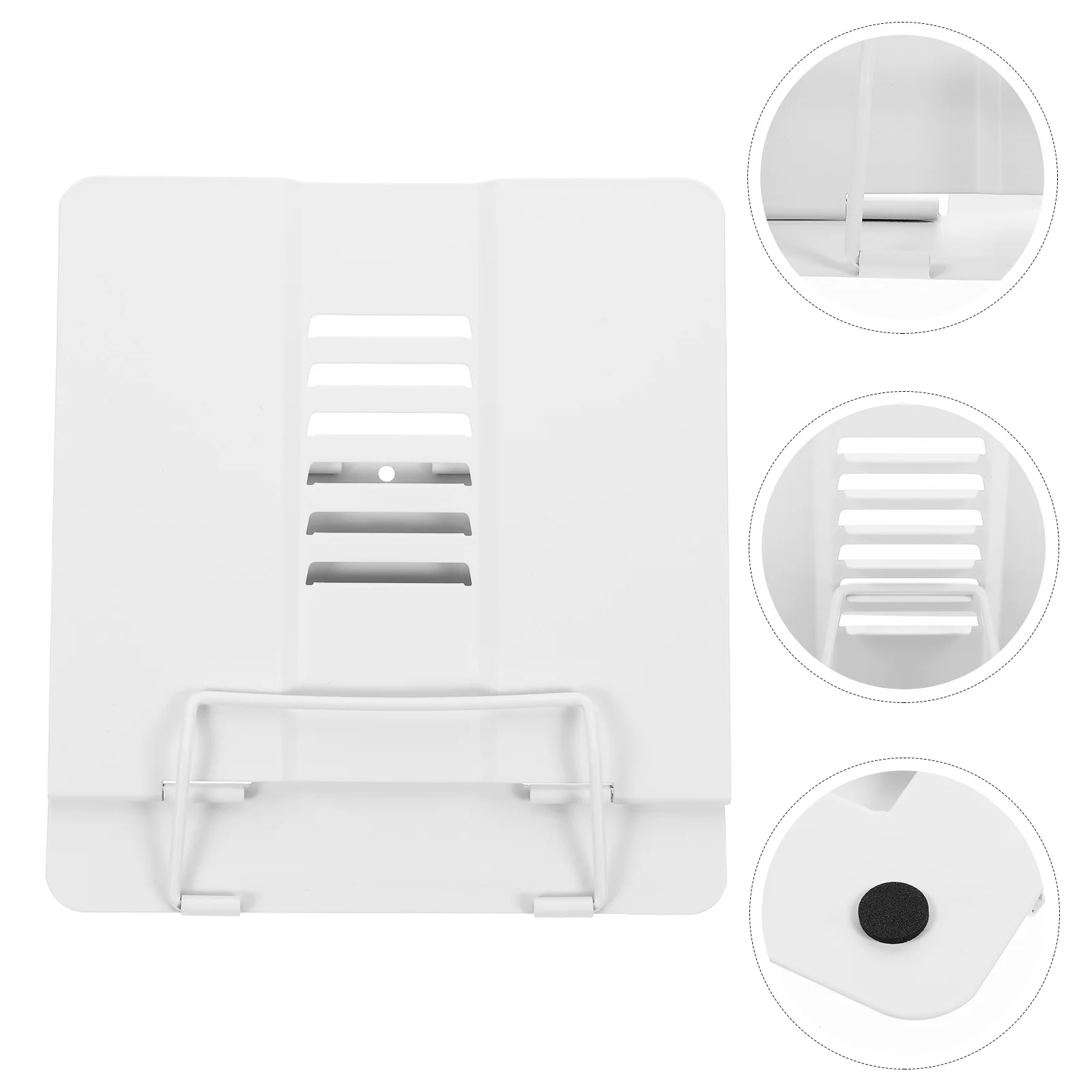 1pc Lesen Stehen Eisen Buch Halter Für Kinder Studenten Einstellbare Desktop Bücherregal Hände Frei Buch Rack Multifunktionale Lernen