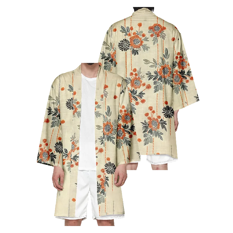 

Men's Japanese Long Kimono Cardigan Women Samurai Costume cardigan Traditional Dress Kimono Yukata Fashion Shirt