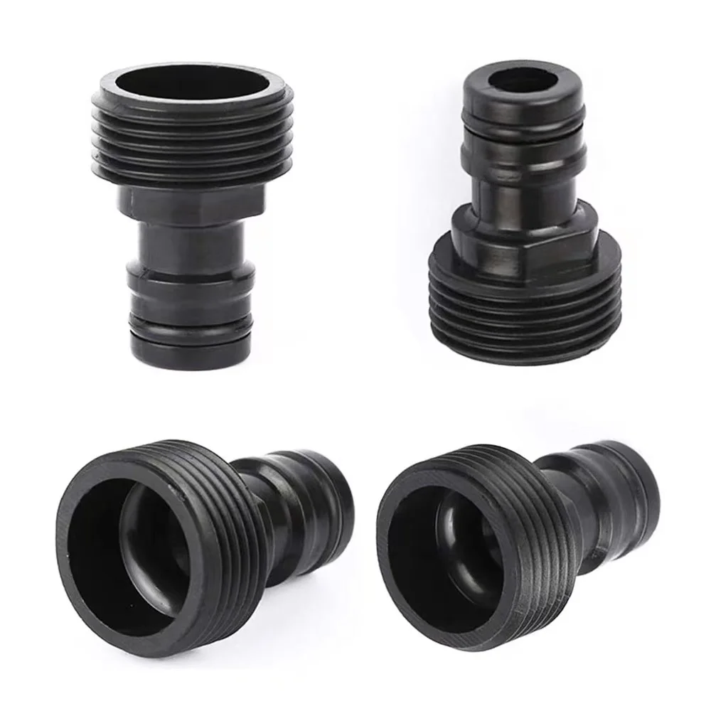 2pcs Adapter 3/4'' Male Thread Garden Supplies Watering Car Wash Hose Quick Connector Tap Nipple Joint USA and European Style