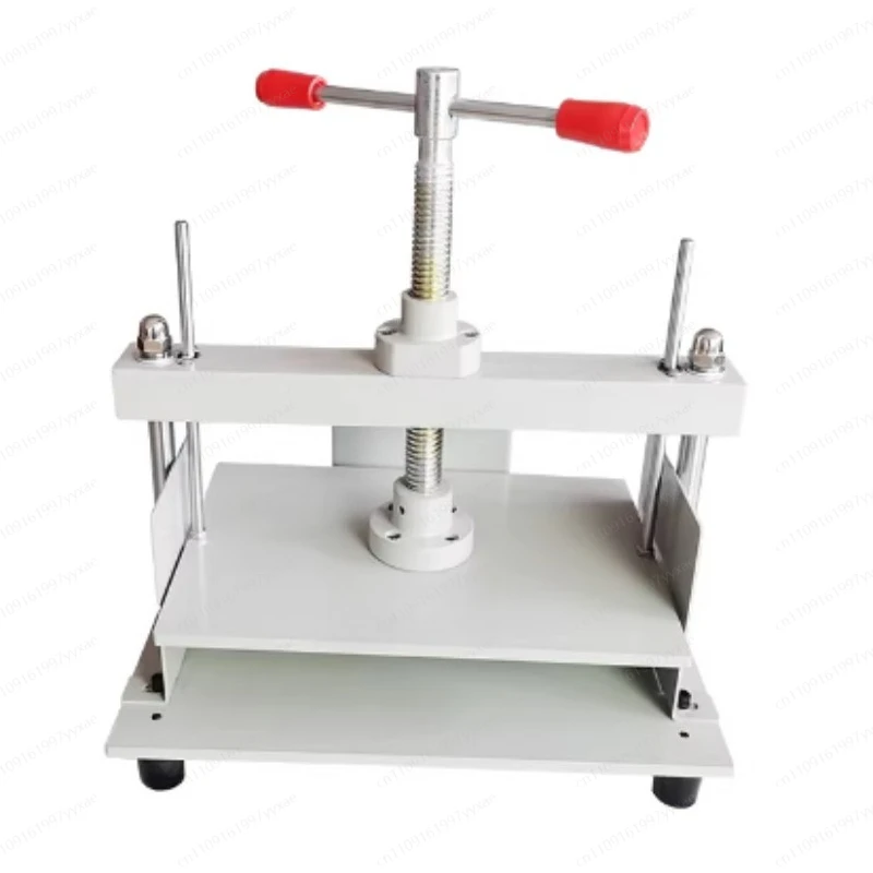Manual Paper Press Machine A4 Book Press, Bookbinding Notes Office Invoice Steel Flattening Machine, Heavy Duty Bookbinder