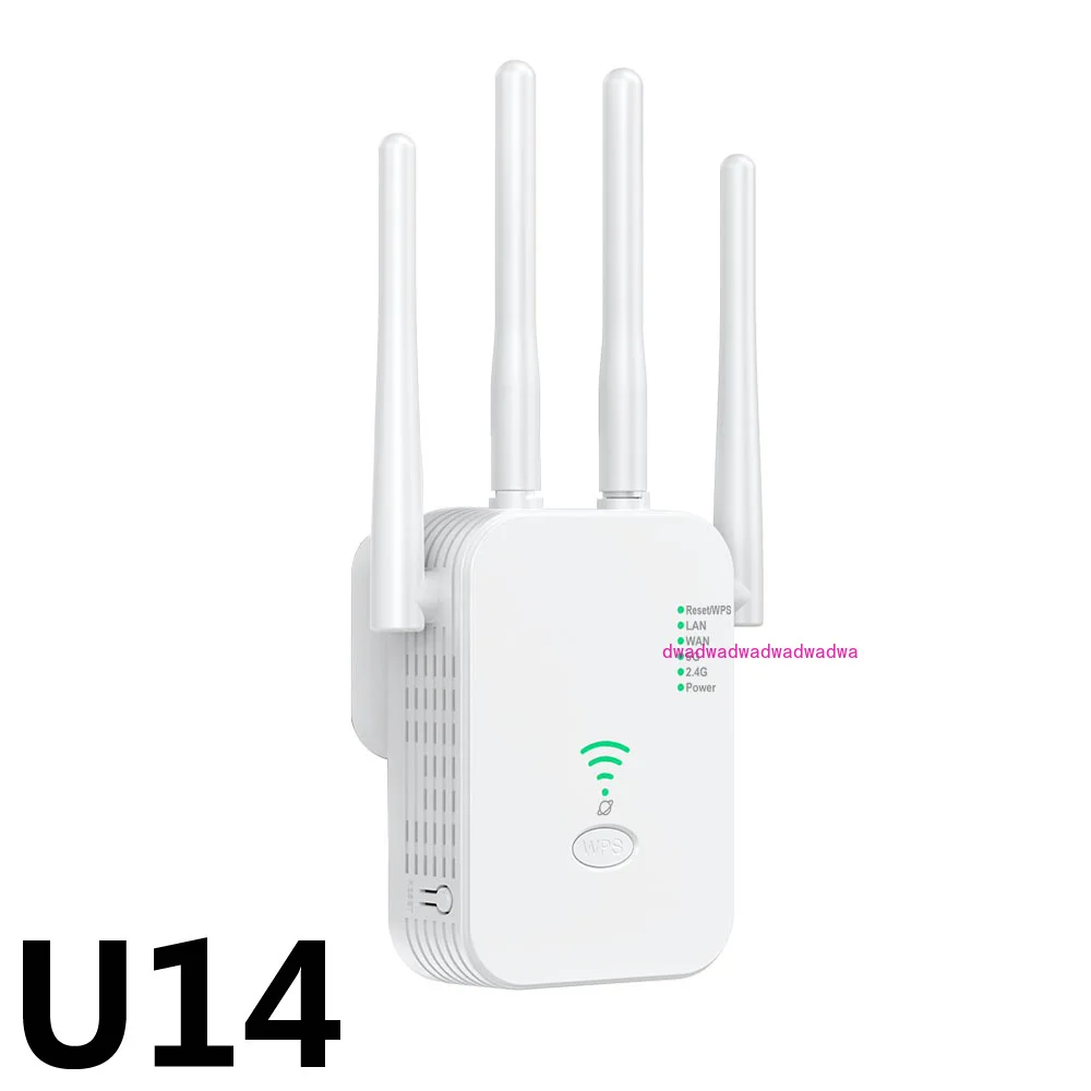 New wifi signal amplifier 1200M repeater 300M dual-band network extender signal through the wall