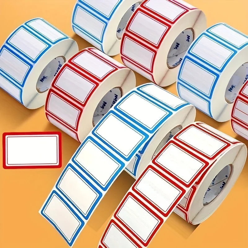 500pcs Freezing Labels - No Residue Peel & Stick, Waterproof & Oil-Resistant - Freezer, Fridge, Pantry, Kitchen Organization