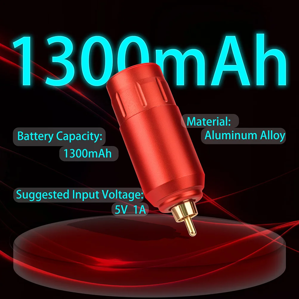 

Блок питания для татуировки из алюминиевого сплава премиум-класса, цифровой регулятор напряжения для татуировщиков, легкий портативный стабильный