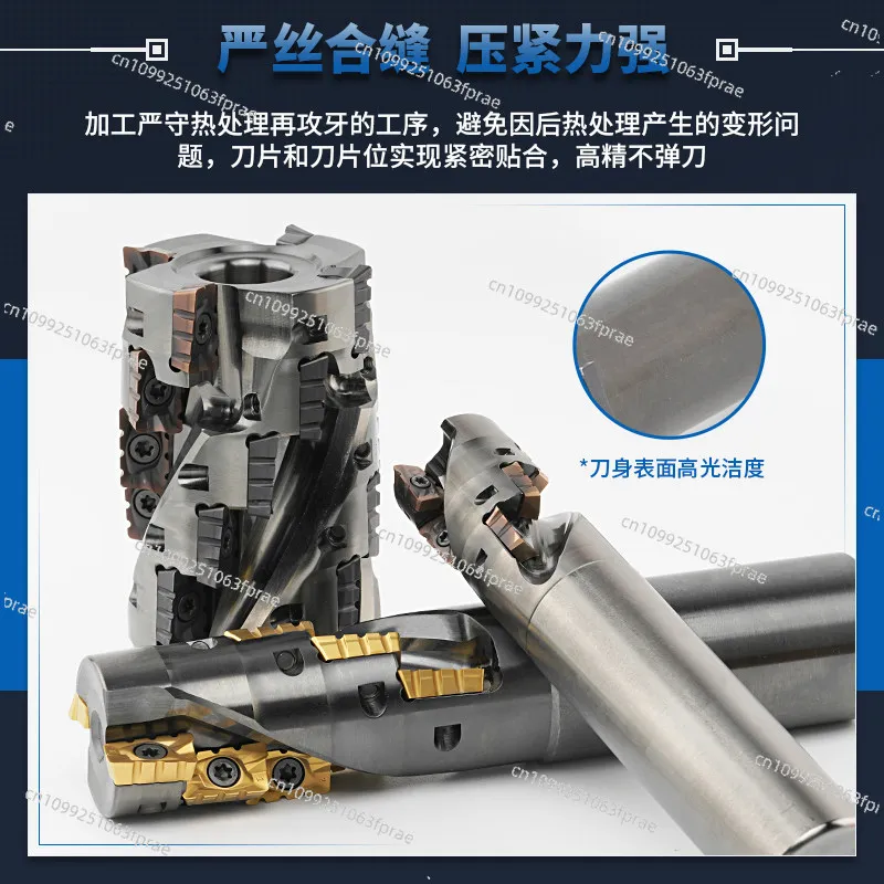 Numerical control corn milling cutter holder 300R open thick side milling 400R corn milling cutter head