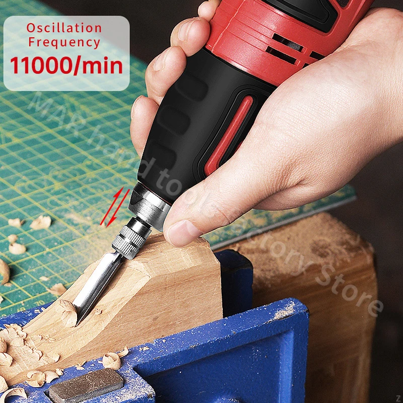 Electric Carving Machine With 5 Type Carving Blade Woodworking Portable Carving Tool Automatic Manual Multi Function Cutter Head