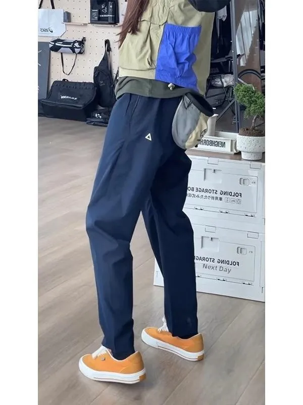 

Men's Autumn Winter Fce Lined Waterproof Windproof Workwear Trousers Outdoor Sports Climbing Long Pants Loose Fit Straight...