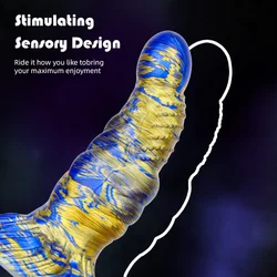 New Huge Silicone Penis Huge Dildo Big Butt Plug G Spot Stimulator Anal Dilator Realistic Dildo For Women Man Anal Toy