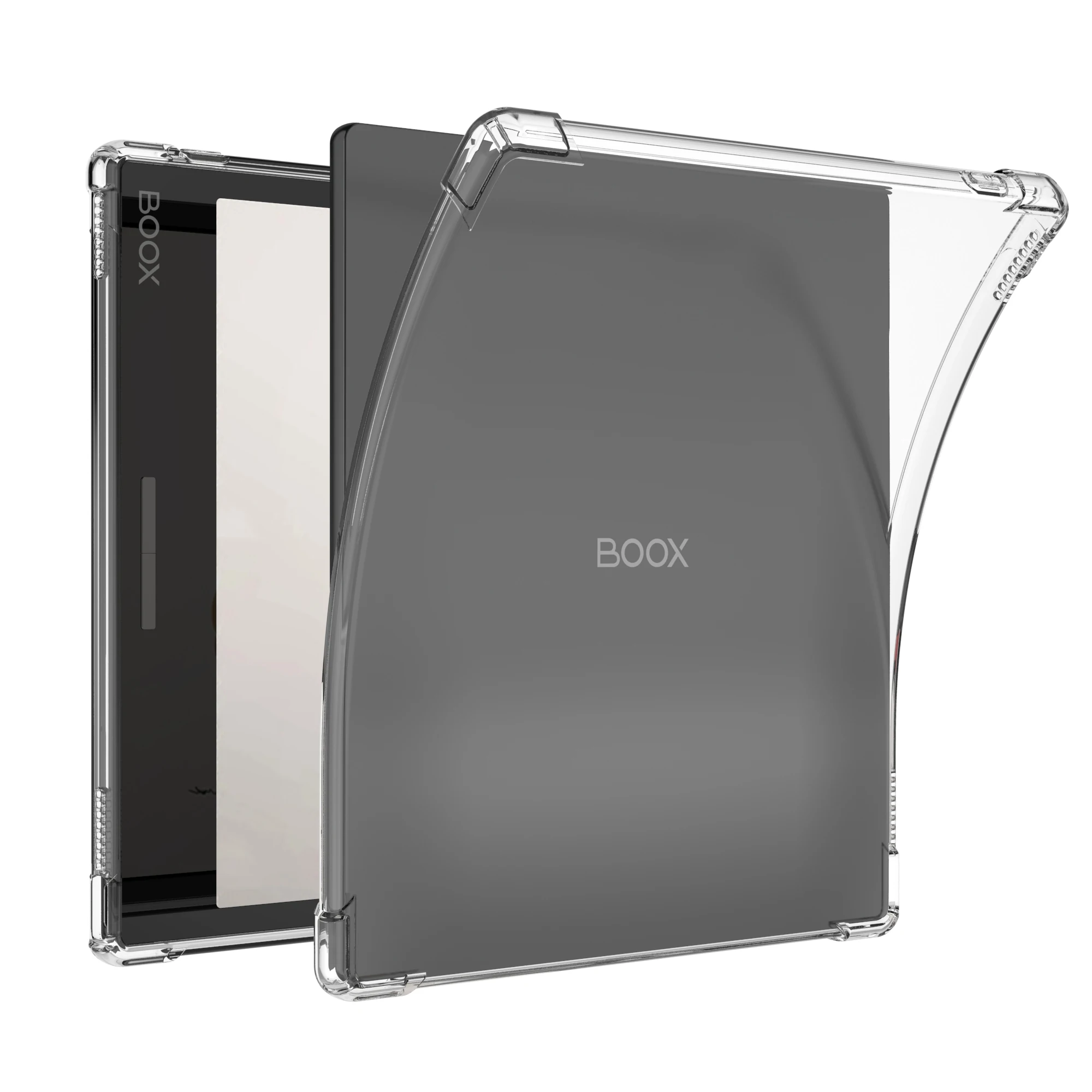 Clear Case for Onyx Boox Leaf2/Leaf3/Leaf3 C/Boox Page/Boox Galileo e-Reader - Lightweight Transparent Flexible Soft Back Cover