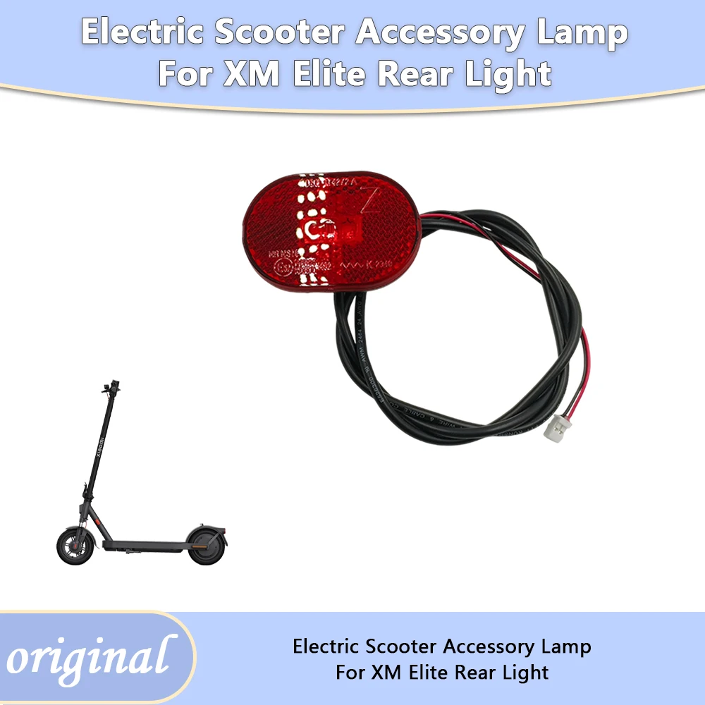 Image of LED-Rücklicht für Elektroroller, Brems- und Warnleuchte für XM Elite, Ersatzteil für Hinteres Schutzblech
