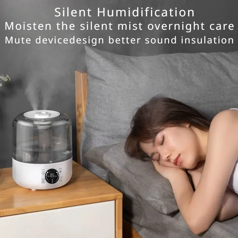 Humidificateur d'air numérique professionnel, diffuseur d'arômes, supporter ficateur d'air avec télécommande, minuterie, grande capacité, ménage, 3L