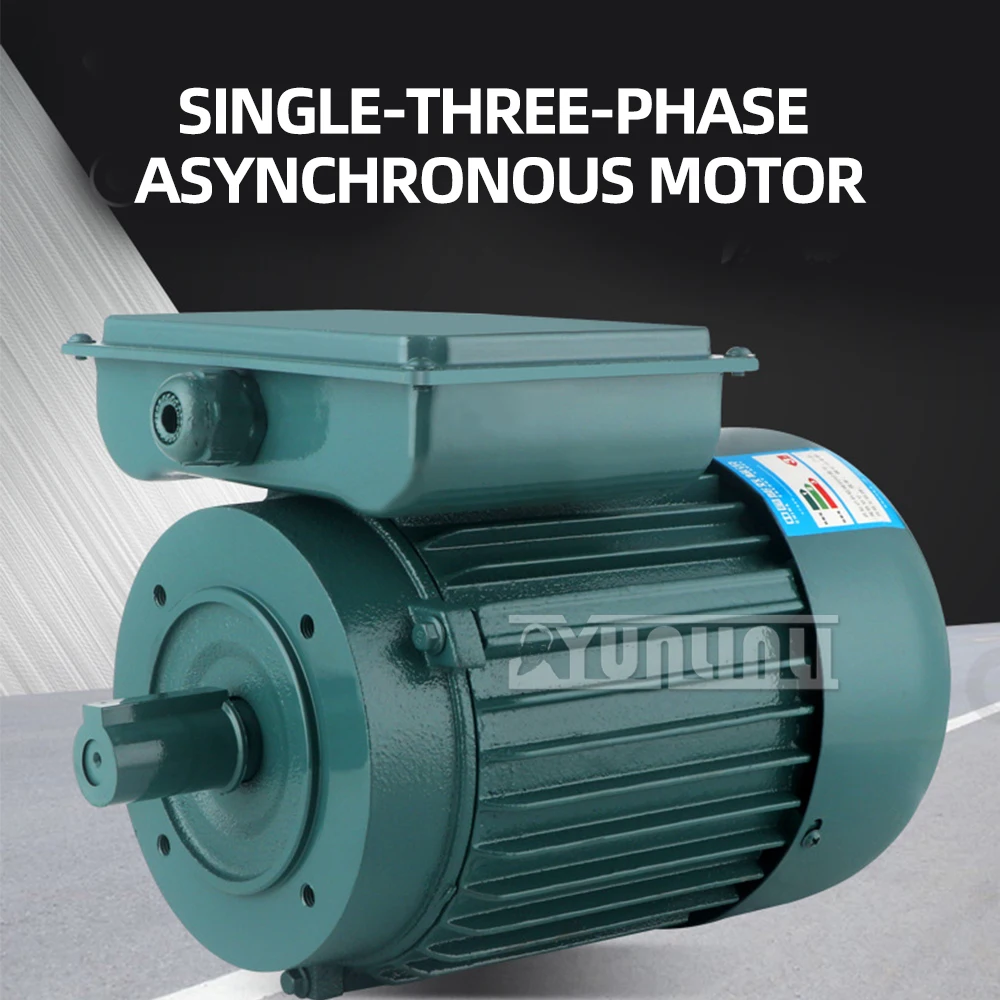 0.75kw 1.1kw Single Phase Asynchronous Motor Ac 220v 2800rpm Vertical Reduction Cycloidal Motor Pure Copper Motor