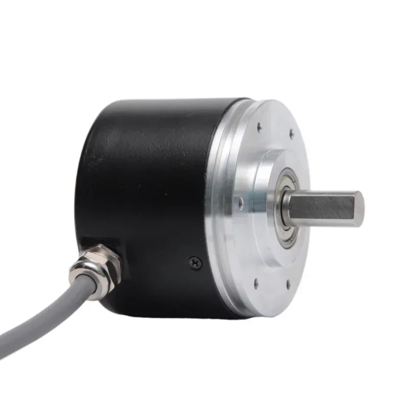 Multi-turn absolute encoder, the number of turns can be selected 256 1024 4096 mechanical gear, power-off memory
