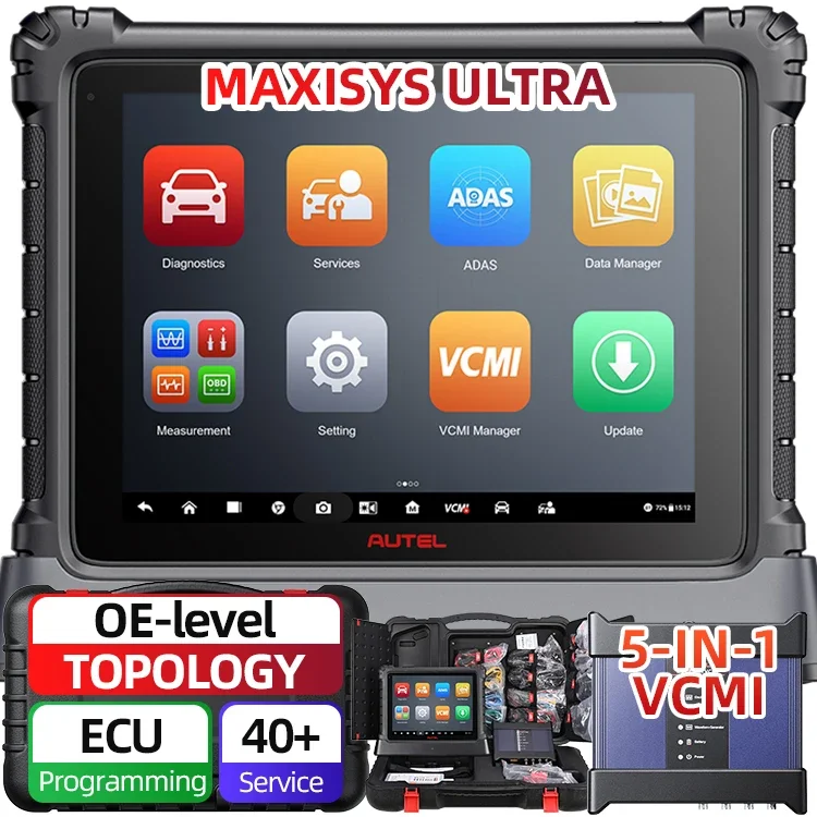 Autel Maxisys Ultra Ecu Programming Tool 908 ob d2 Car Diagnostic Scanner Automotive Programmer Tools Tuning Machine For Cars