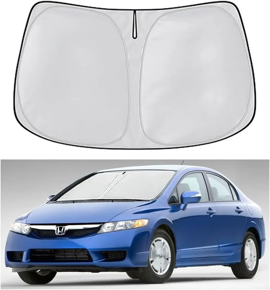 

Солнцезащитный козырек на лобовое стекло для Honda Civic 2006 2007 2008 2009 2010 2011, козырек от солнца на переднее стекло Honda Civic Accessori