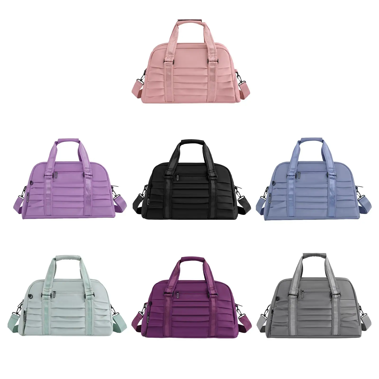 

Travel Duffle Bag Sports Gym Bag Crossbody Bag with Shoes Compartment for Golf Workout