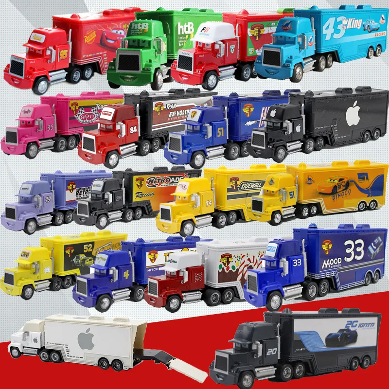 

Набор игрушечных машин Disney Toy Cars 2 и 3, металлические литые машинки # 95-грузовик Mcqueen King Jackson Storm Sally, идеальный подарок на день рождения для мальчиков