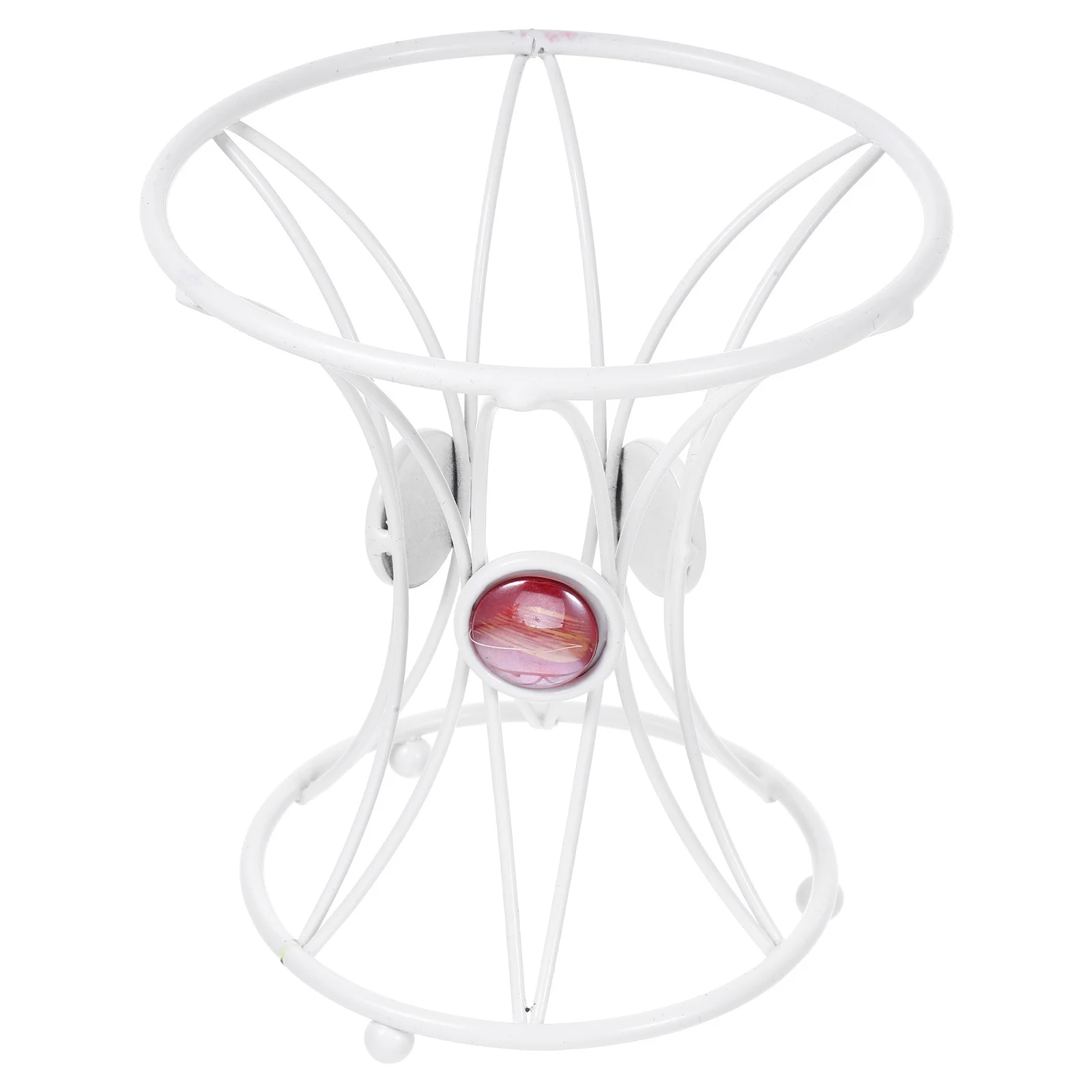 

European Style Metal Gazing Ball Stand Creative Garden Globe Holder Durable Iron Outdoor Plants Display Rack Patio Decoration