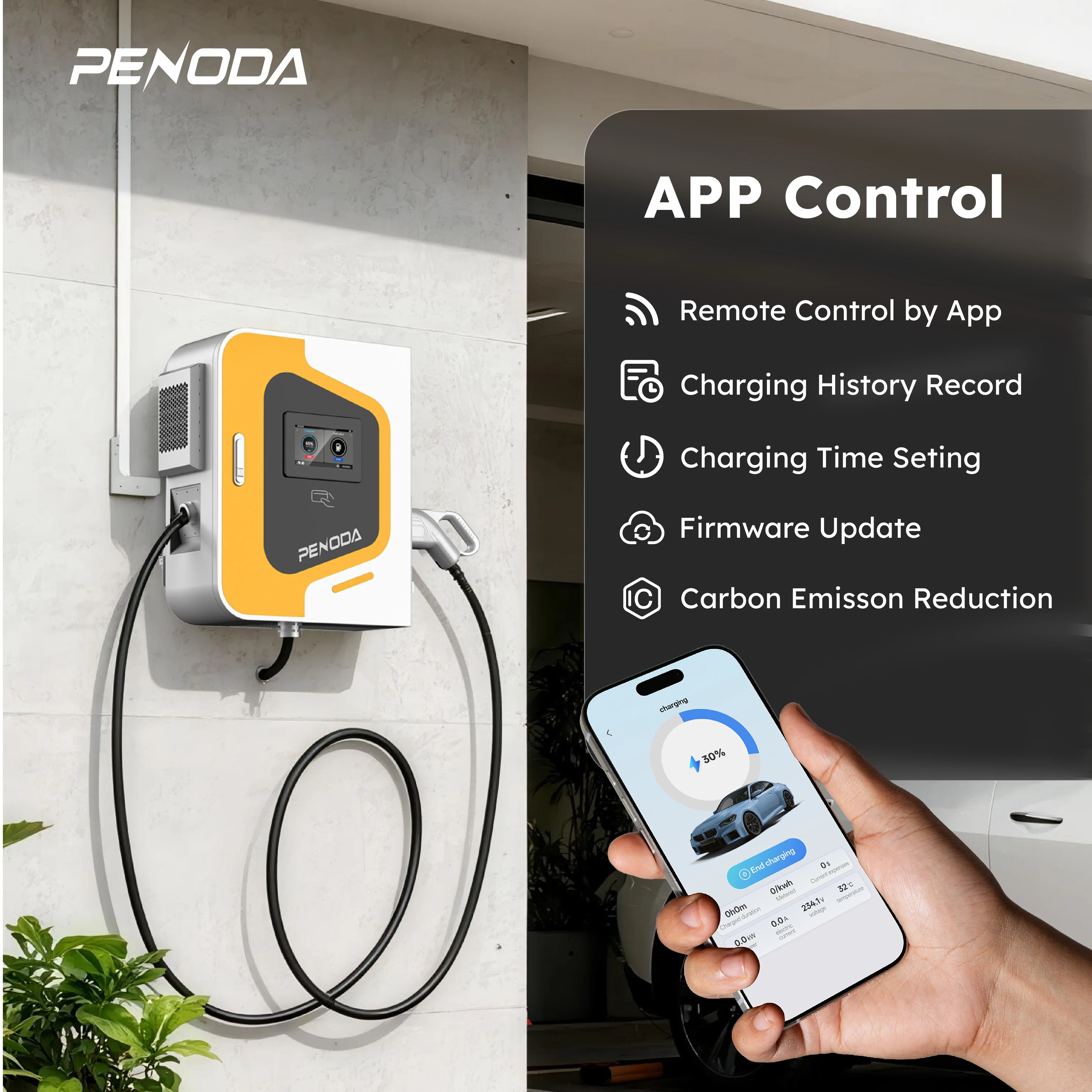 USA Level 2 Ev Dc Fast Charger 240v Single-Phase Input Ev DC Charger Ccs2 21kw Dc Ev Charging Station With CCS1 GBT Interfaces
