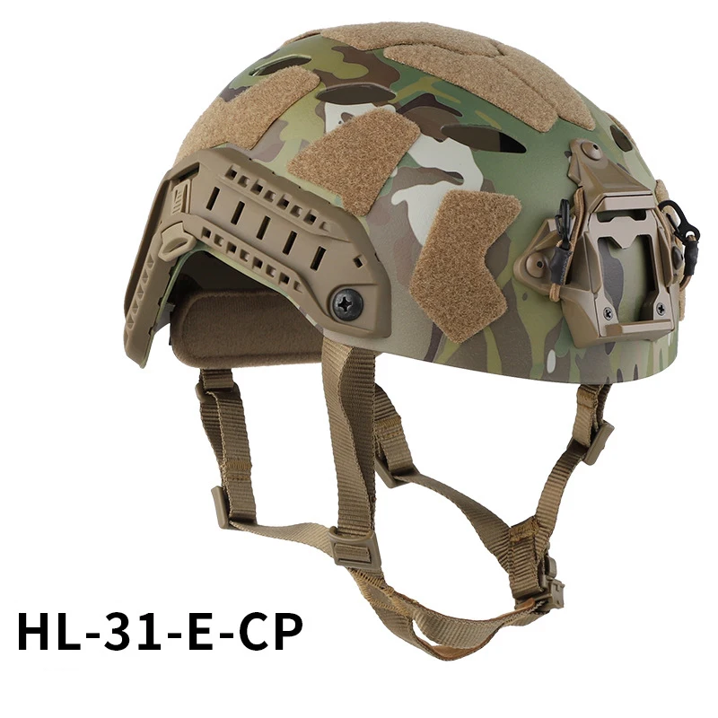 FAST OPS-CORE SF SUPER HIGH CUT (Simplified Version) Rhombus Camouflage High-cut Ligtweight Tactical Helmet