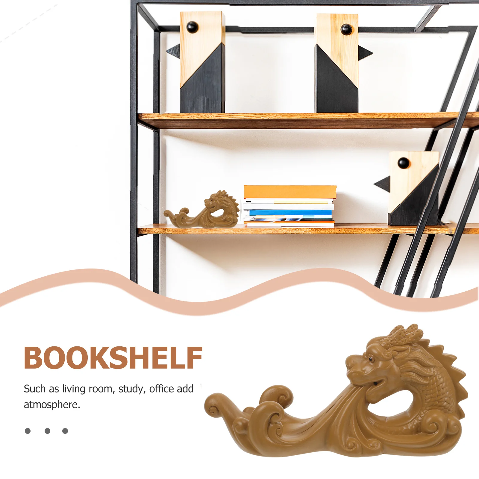 

Chinese Dragon Purple Sand Carving Traditional Craft Desk Decor Lucky Feng Shui Sculpture Indoor Tabletop