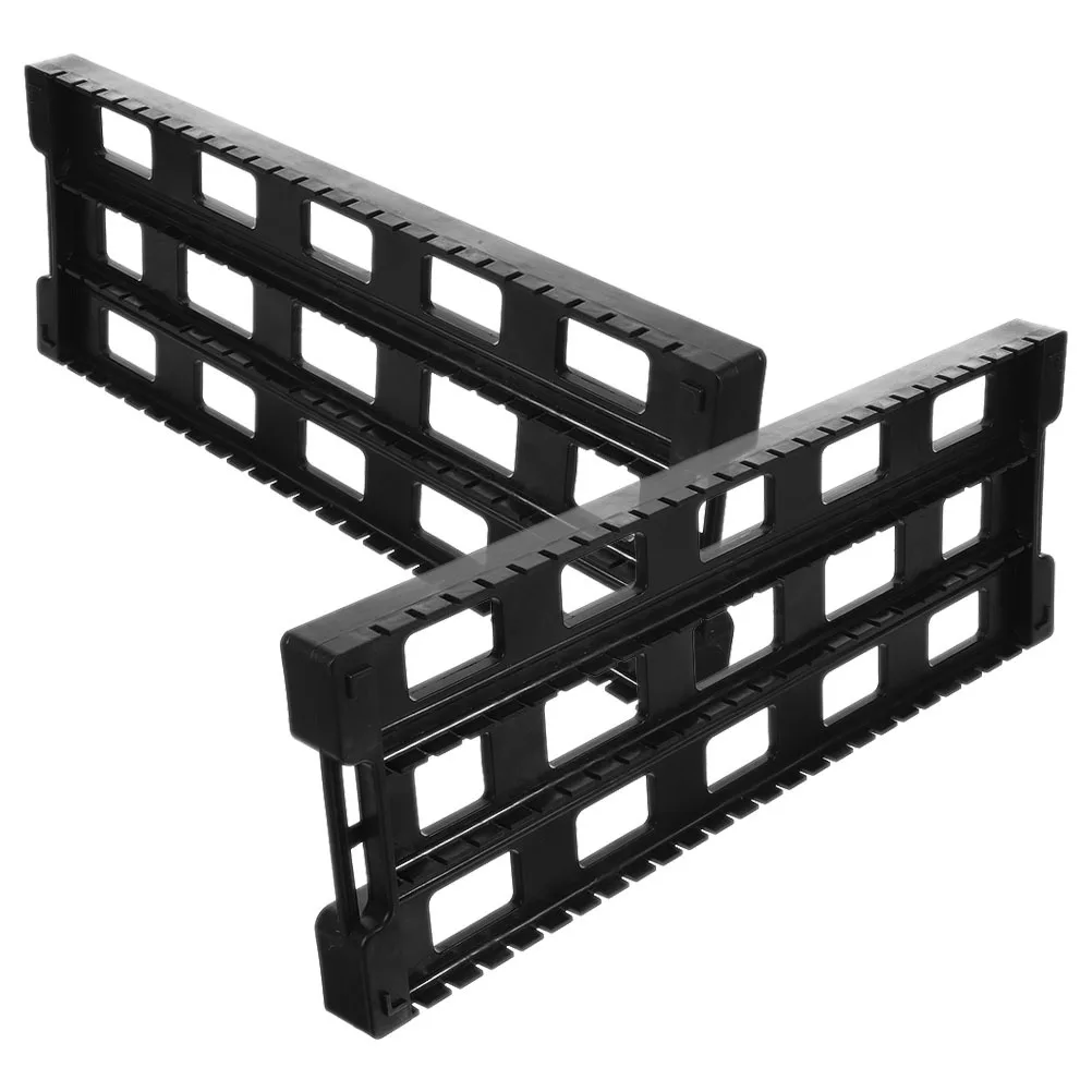 

2Pcs Pcb Rack Anti-Static Slot Circuit Board Holder Storage Shelf Durable Esd Circulation Stand Pcb Rack Anti-Static Bar Bracket