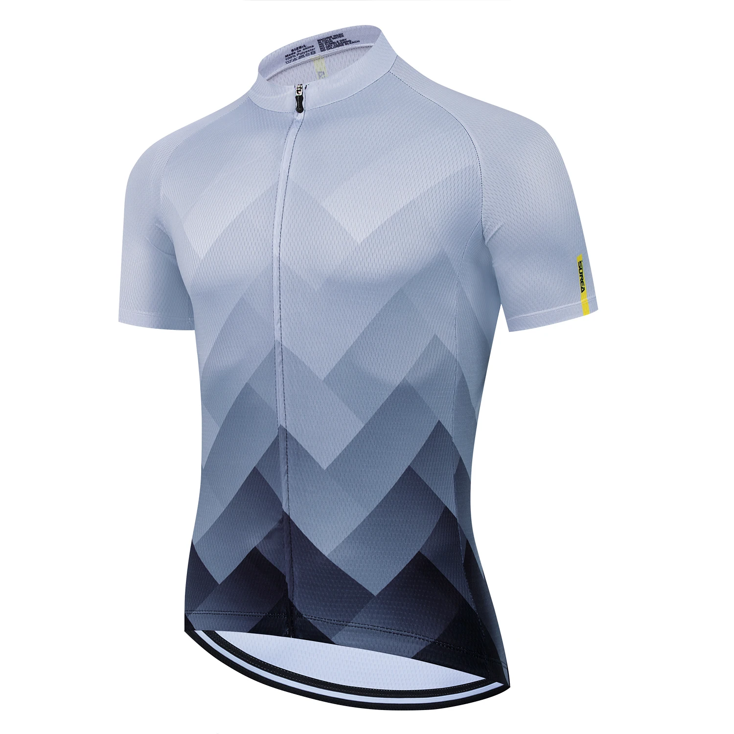 Summer Men Short Sleeve Cycling Jersey MTB Maillot Bike Shirt Breathable Tricota Mountain Pro Team Bicycle Sports Clothing 2024