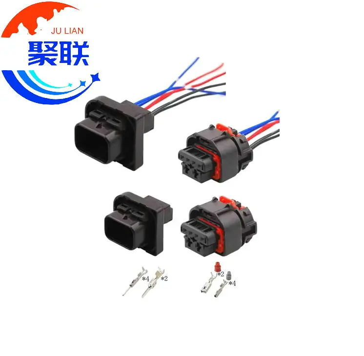 1Set 6Pin 2302238-1 0-2302248-1 Waterproof Male Female Connector LED Headlight Tail light Plug 8992188-01 For BMW X Series