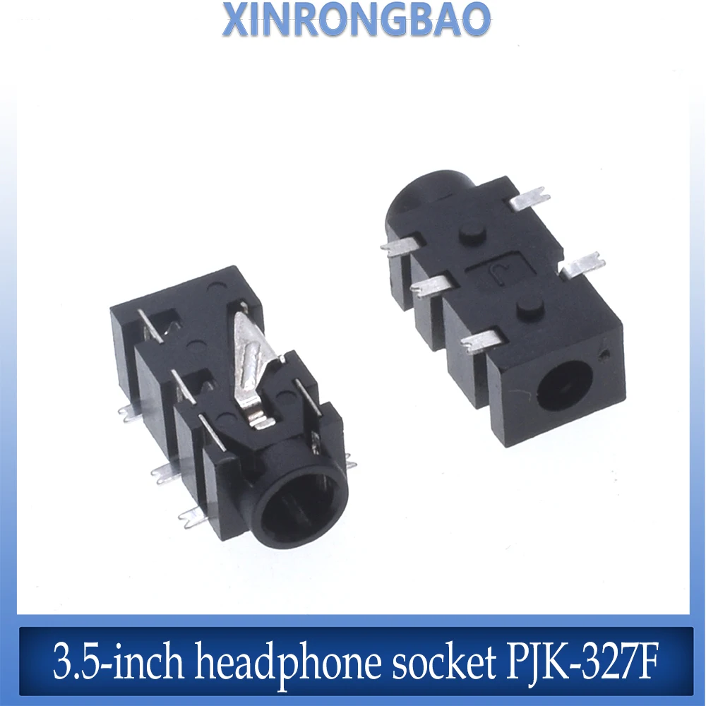 10PCS Headphone jack 3.5MM PJ Audio video female dual channel stereo jack Jack Socket Stereo Solder Panel Mount PJ-313 PJ-392 PJ