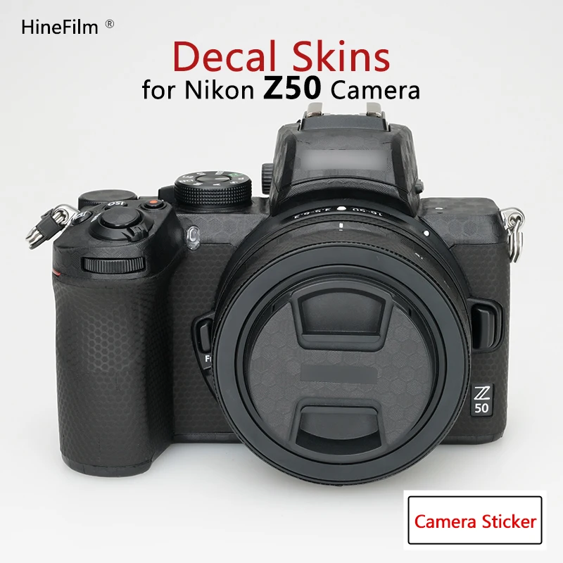 Hinefilm Skin For Nikon Z50 Camera Skin NikonZ50 Camera Cover Sticker Z 50 Camera Skin Protective Wrap Cover Film