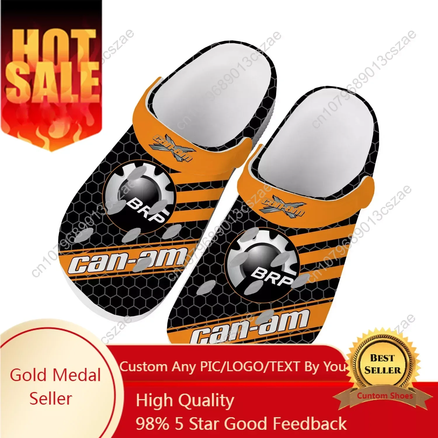 

Can-am Shoes Home Clog Mens Women Youth Boy Girl Sandals Shoes Garden Custom Made Breathable Shoe Beach Hole Slippers