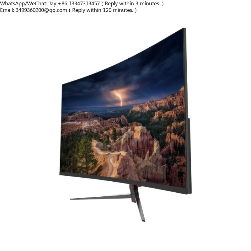 

27 Inch 3-side Borderless Gaming Monitor with 165Hz/180Hz Refresh Rate HDR High Brightness Wide Screen USB for Gaming