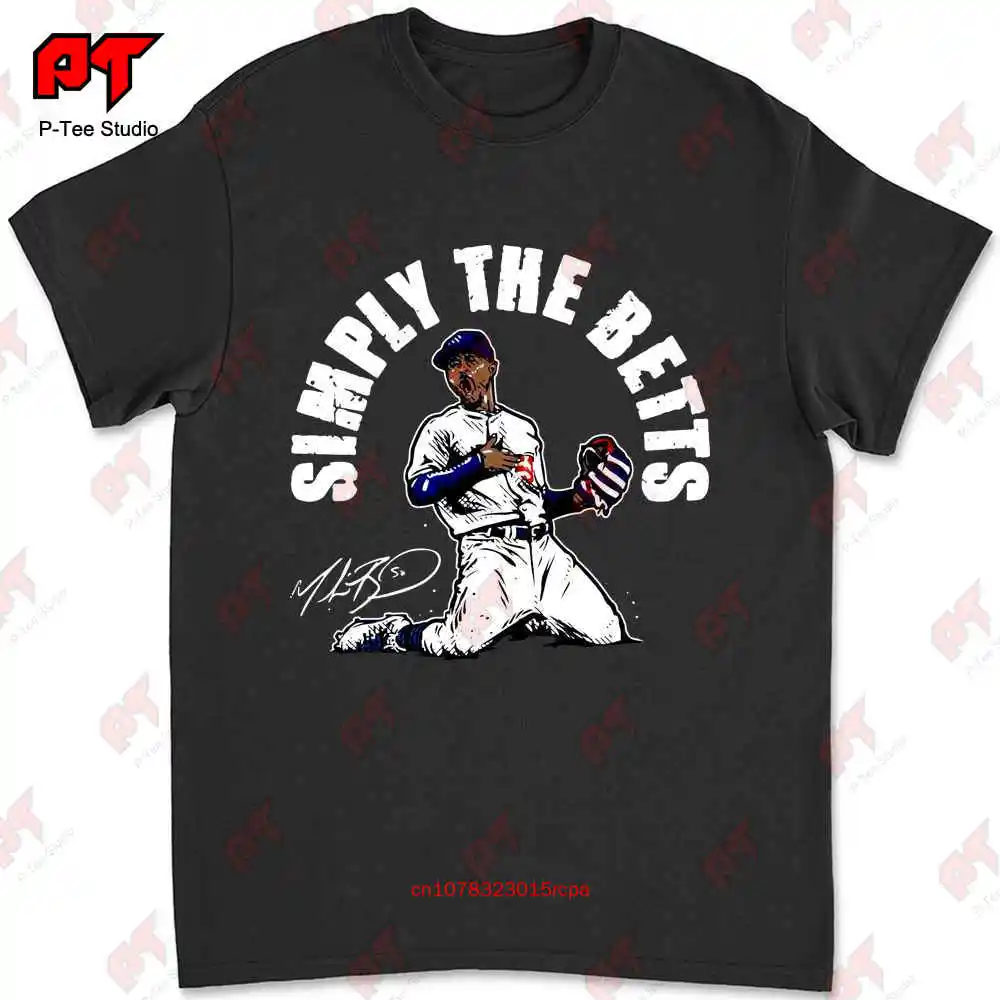 Mookie Betts Simply The Betts Signature T-shirt A8CT