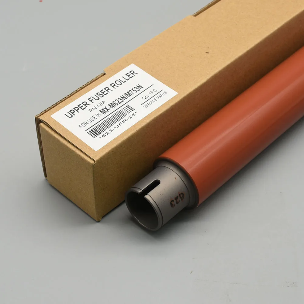 1PC Upper Fuser Roller for Sharp MX-M623N MX-M753N MX-M623U MX-M753U MX M623 M753 623 753 NROLT1850FCZ1 NROLT1850FCZZ