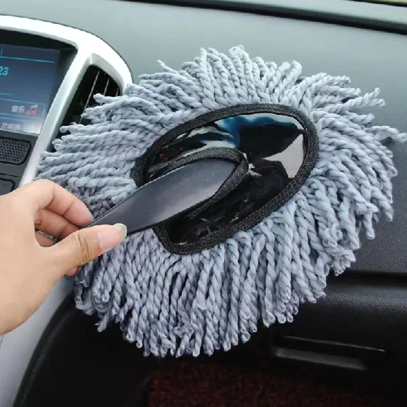 

Multifunctional Small Car Cleaning Mop Car Washing Brush Soft Bristle CarDust Cleaning Car Cleaning Products Car Detailing Tools