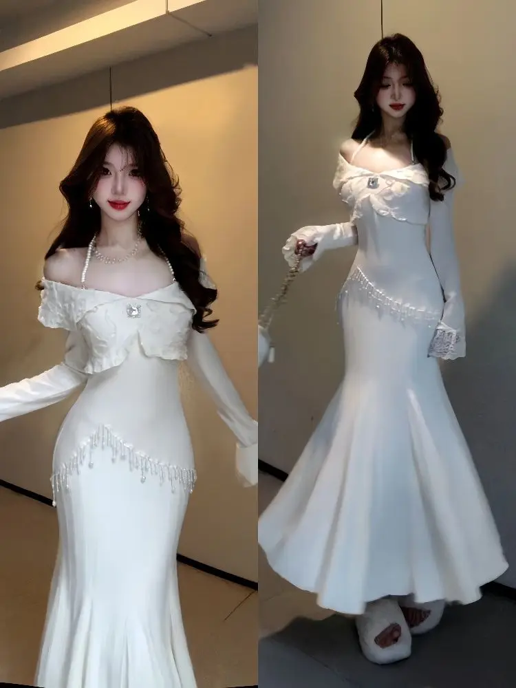 

Японское дизайнерское платье с длинными рукавами, накидка, пальто, осенний новый стиль, насыщенная женская длинная юбка, чтобы сохранить тепло