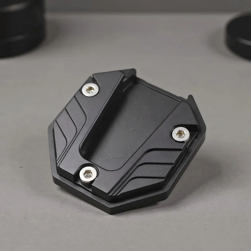   وسادة مسند للدراجة النارية من سبائك الألومنيوم - لوحة حامل جانبية غير قابلة للانزلاق لمركبات جميع التضاريس   #1