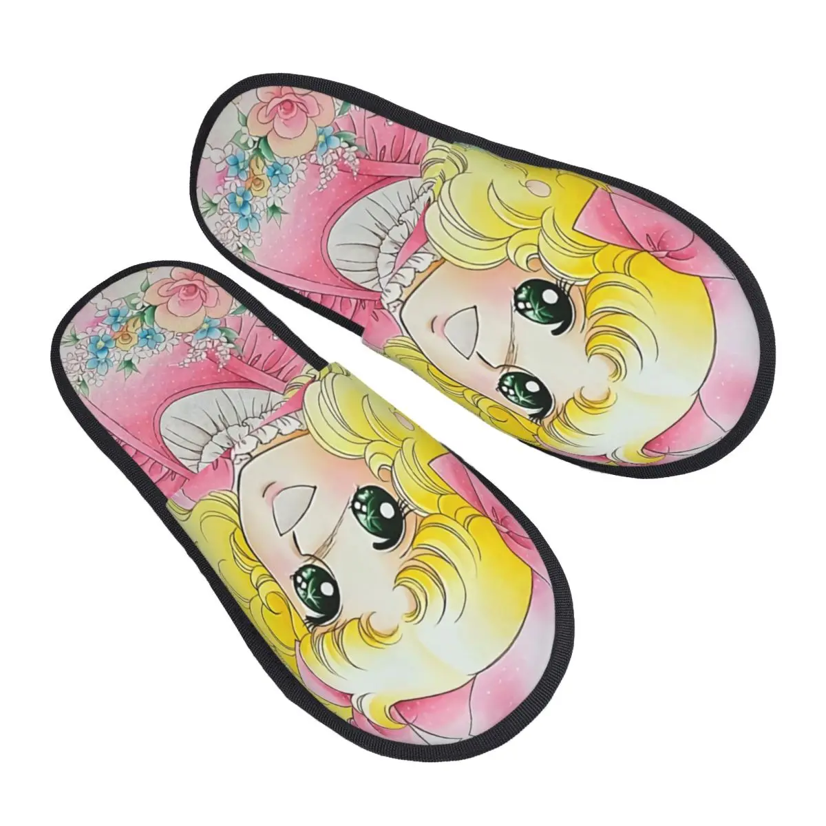 

Изготовленные на заказ тапочки Candy Candice для гостей для спа-женщин, домашние тапочки в стиле японского аниме в стиле манга