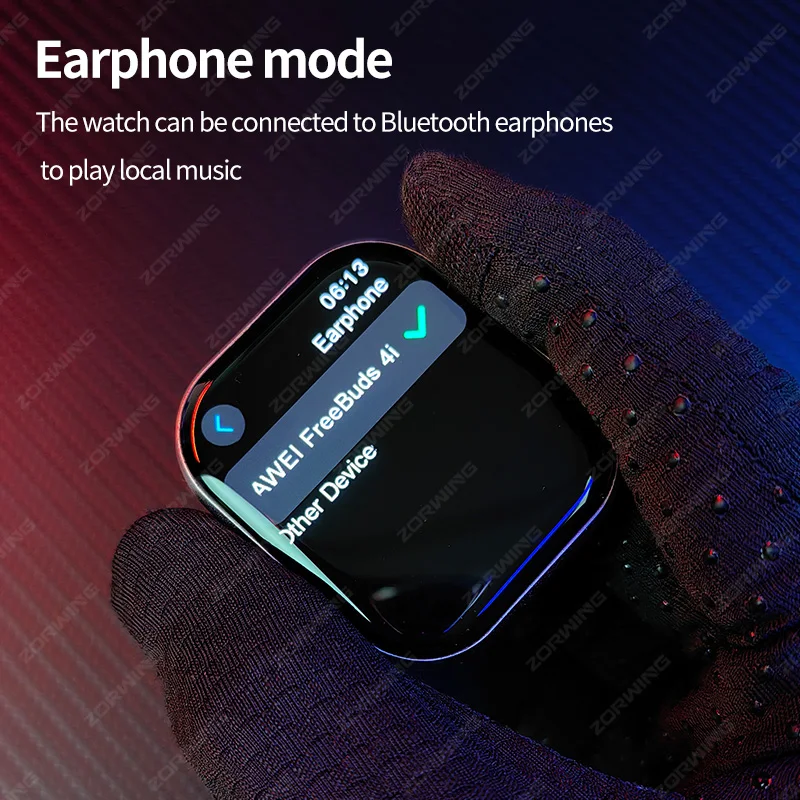 W10 Pro AMOLED ساعة ذكية ChatGPT البوصلة الرجال النساء Smartwatch سلسلة 10 IP68 مقاوم للماء الساعات الرياضية لنظام أندرويد IOS 2025 جديد