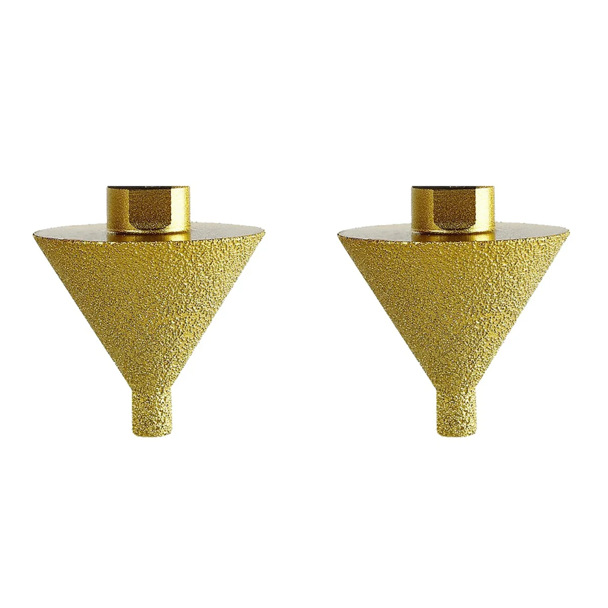 ABUL-2X Diamond Beveling Chamfer Bit For Angle Grinders, 5/8In 11 Thread Countersink Drill Bits, Diamond Cone Tile Bit Small