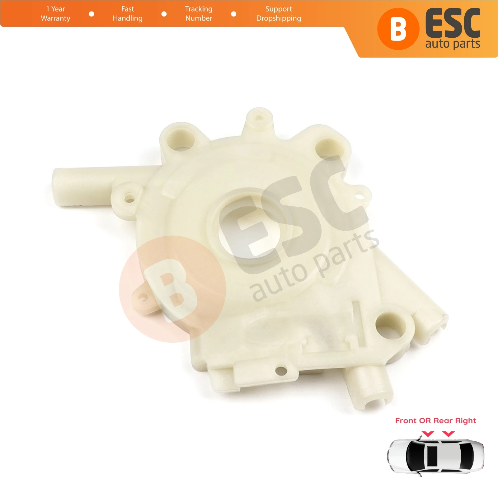 EWR1039 Right Window Regulator Repair Motor House Cover for VW Golf MK3 Vento Jetta A3 1H Freelander 1 L314 Mercedes Axor Atego