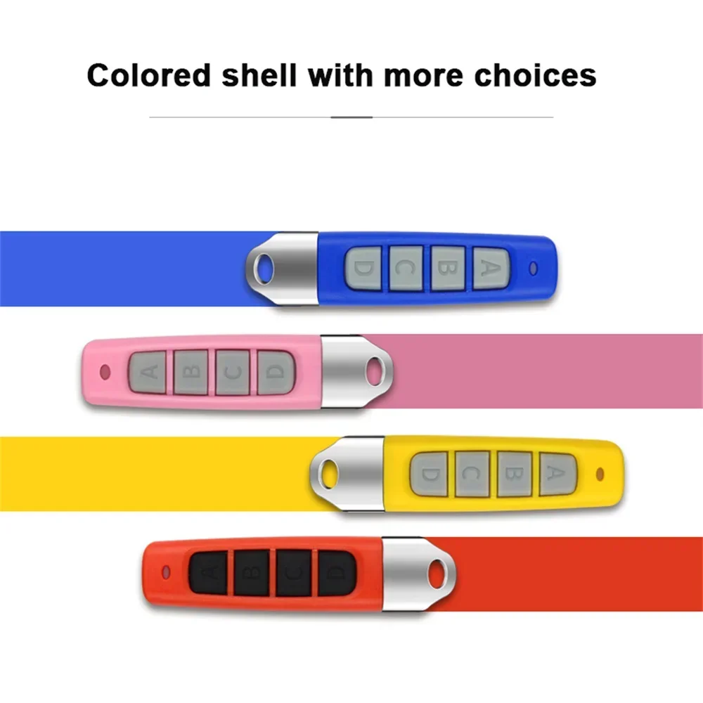 433MHZ Door Opener Remote Control 4 Channe Garage Gate Remote Control Duplicator Clone Cloning Code Car Key