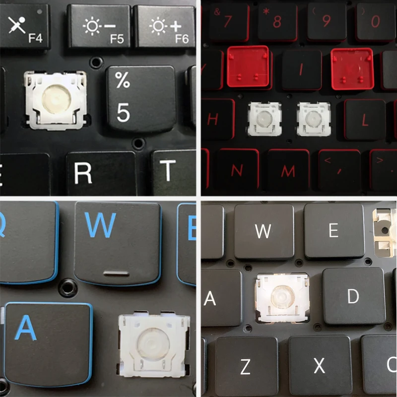 Replace Missing Keycap Scissor Clip Hinge Air cushion Rubber Pad Button For Thinkpad Lenovo HP Acer Asus Dell Laptop Keyboard