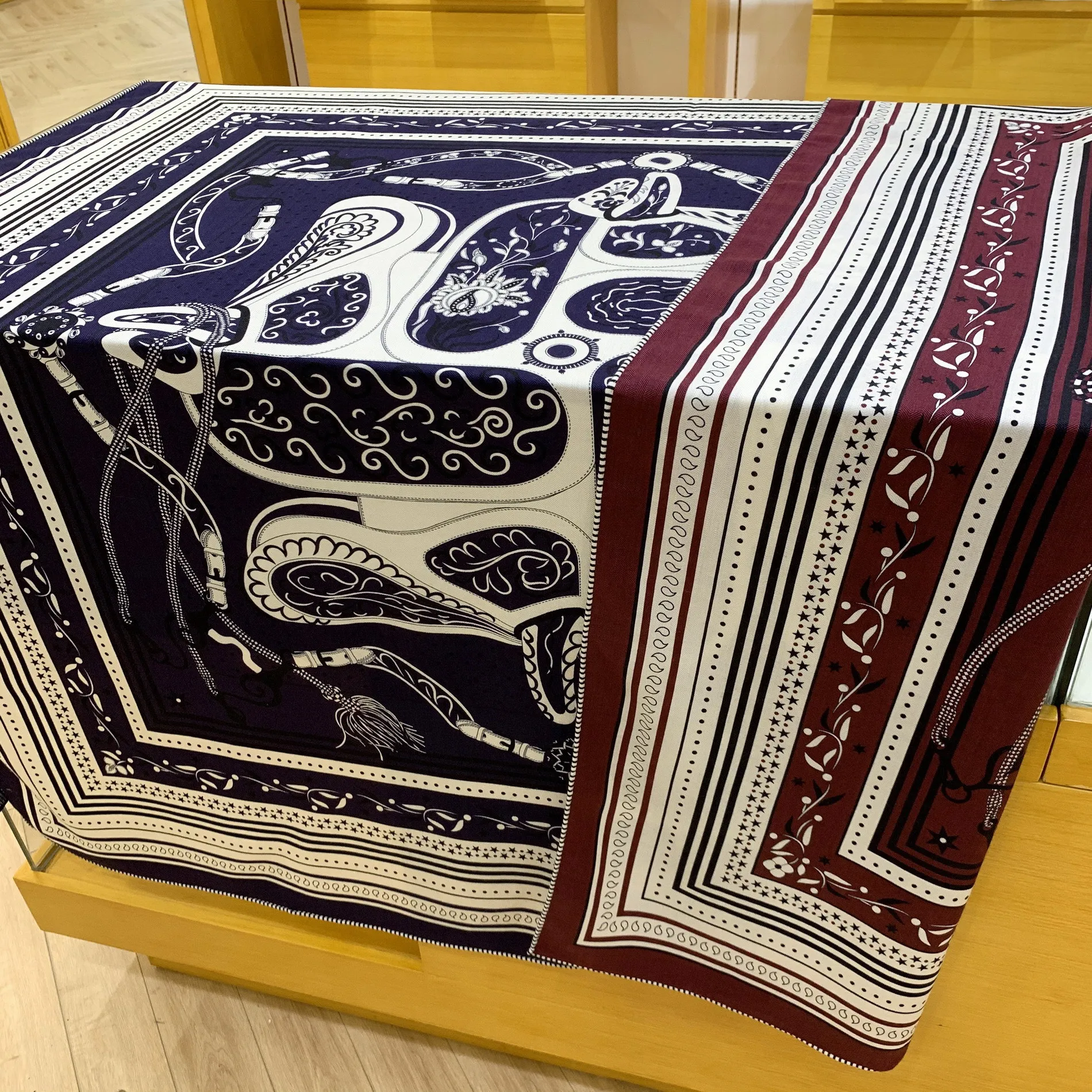 Echarpe-en-laine-de-soie-de-celebration-double-face-40-cm-chaleur-de-soie-et-de-laine-veritable-poincon-climatise-pour-toutes-les-saisons-et-ages